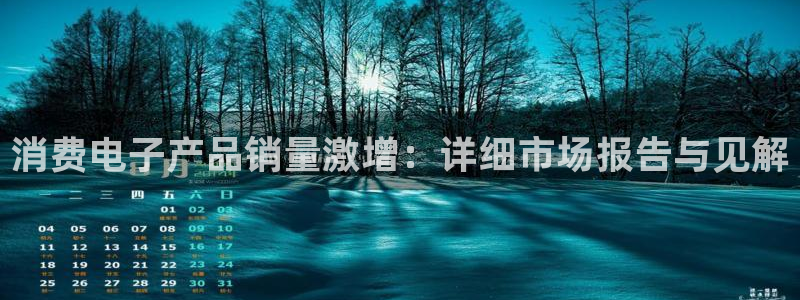 凯发k8国际首页登录|消费电子产品销量激增:详细市场报告与见解